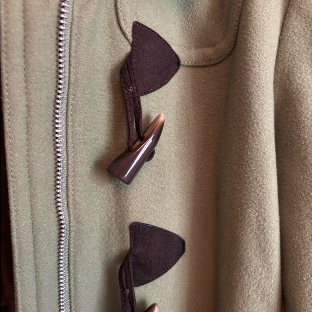 GAP Women's Green Toggle Utility Jacket - Picture 6 of 9